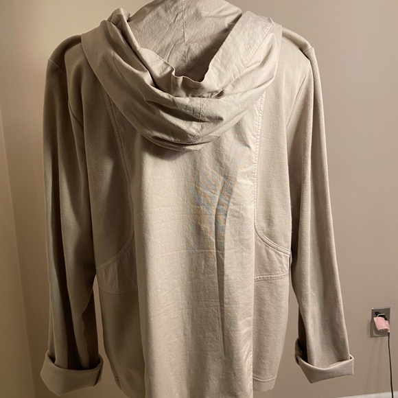 EILEEN FISHER COTTON JACKET - Picture 4 of 9